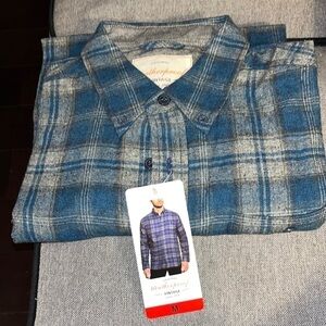 Weatherproof Vintage Men's
Flannel Button Down Shirt
Size Medium
